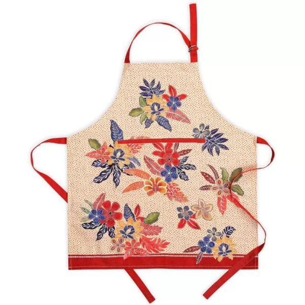 imageCotton Apron with Center Pocket Kitchen Unisex Cloth Apron 1 Piece with Long Ties for Painting Cooking Baking Restaurant16  Kalahari