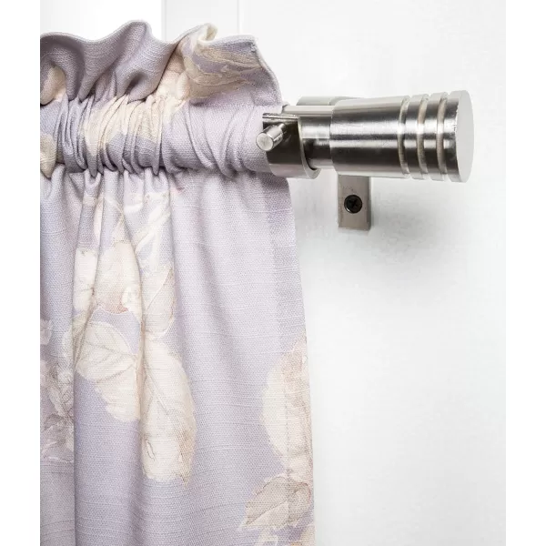 imageMaison d Hermine 100 Cotton Curtain Colmar Set of 3 Window Curtains for Caf Bedrooms Home with a Rod Pocket and Loop for Easy Hanging 2 Tiers 28quotx36quot and 1 Valance 56quotx18quot17  Equinoxe  Grey