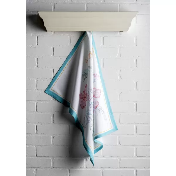 imageMaison d Hermine Dish Towels 100 Cotton Kitchen Towels Absorbent Dishcloth for Home Kitchen Dining Cocktail Parties ampamp Camping Gastronomie  SpringSummer Set of 320  Paradise Island