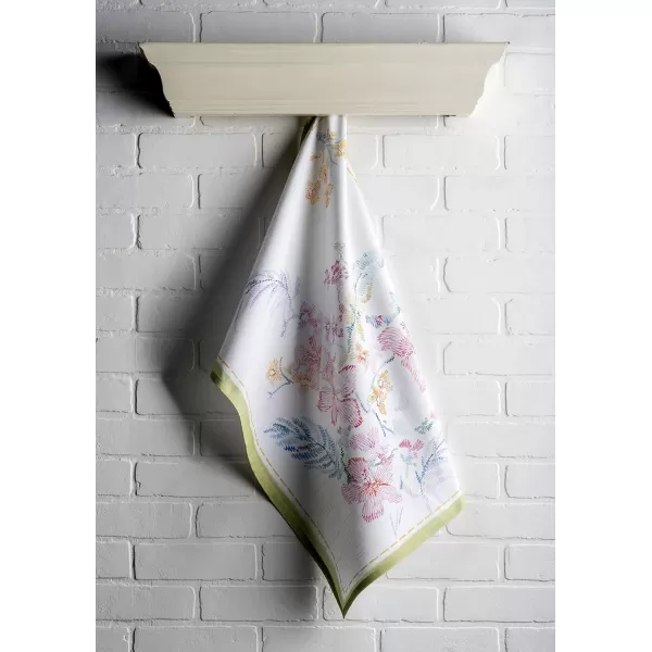 imageMaison d Hermine Dish Towels 100 Cotton Kitchen Towels Absorbent Dishcloth for Home Kitchen Dining Cocktail Parties ampamp Camping Gastronomie  SpringSummer Set of 320  Paradise Island