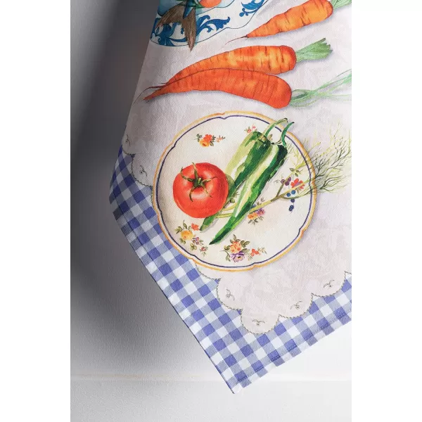 imageMaison d Hermine Dish Towels 100 Cotton Kitchen Towels Absorbent Dishcloth for Home Kitchen Dining Cocktail Parties ampamp Camping Gastronomie  SpringSummer Set of 308  Gourmand