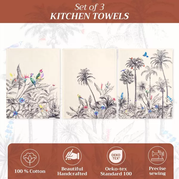 imageMaison d Hermine Kitchen Towel 100 Cotton Quick Dry Cleaning Dishtowel for Gifts Dining Home Wedding Banquet Buffet Christmas Joy  ThanksgivingChristmas Set of 304  Amazonia