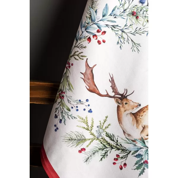 imageMaison d Hermine Kitchen Towel 100 Cotton Quick Dry Cleaning Dishtowel for Gifts Dining Home Wedding Banquet Buffet Christmas Joy  ThanksgivingChristmas Set of 301  Holly Time