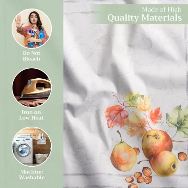 imageMaison d Hermine Napkins 100 Cotton Set of 4 Decorative Napkin Washable Cloth Napkins for Gifts Home Wedding Restaurant ampamp Camping Dalida  ThanksgivingChristmas 20x2021  Fruit Dhiver