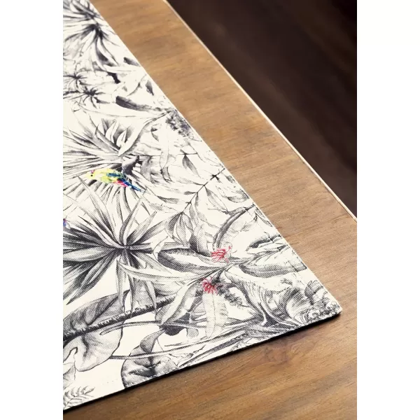 imageMaison d Hermine Placemats 100 CottonSet of 4 Dinner Placemat Decorative Washable Cloth Placemat Dining Buffet Parties ampamp Camping Amazonia  ThanksgivingChristmas