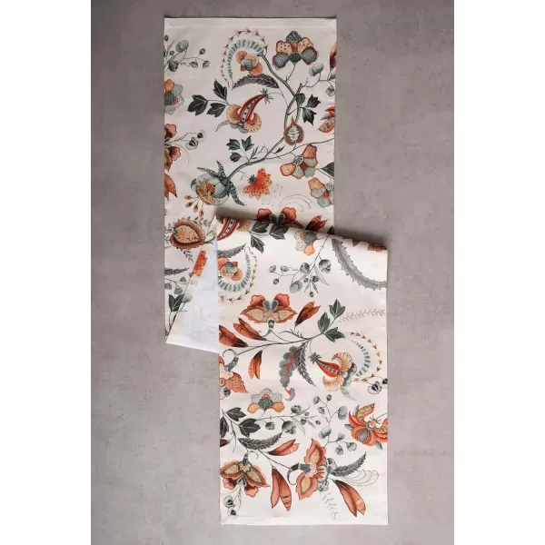 imageMaison d Hermine Sofia 100 Cotton Table Runner Tabletop Cover for Home Kitchen Dining Dcor Cocktail Parties Family Dinners Wedding ThanksgivingChristmas Double Layer 1450quotx108quotDalida