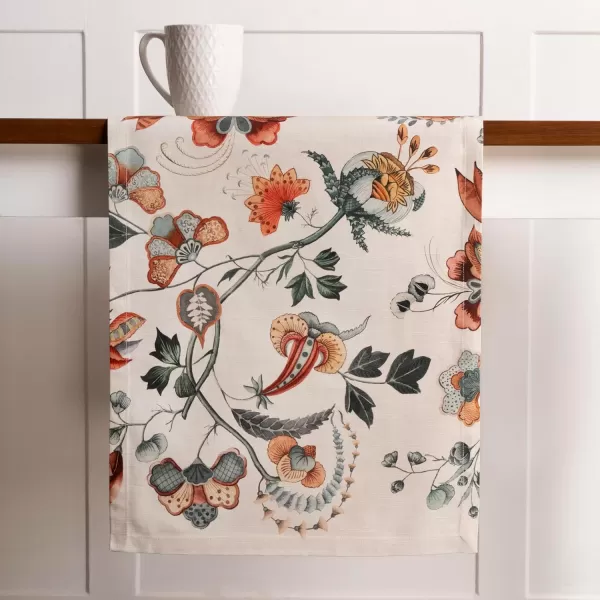 imageMaison d Hermine Sofia 100 Cotton Table Runner Tabletop Cover for Home Kitchen Dining Dcor Cocktail Parties Family Dinners Wedding ThanksgivingChristmas Double Layer 1450quotx108quotDalida