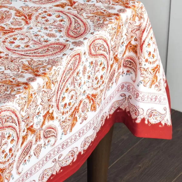 imageMaison d Hermine Tablecloths 100 Cotton 60quotx90quot Decorative Rectangle Tablecloth Washable Table Cover Holiday Dinner Wedding ampamp Dining Orient  ThanksgivingChristmas