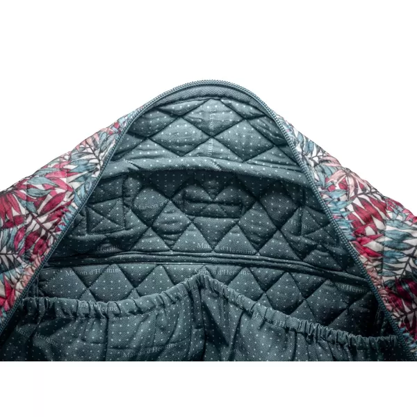 imageMaison d Hermine Weekend Bag Cotton Quilted Duffel Overnight Luggage Weekender Gym Bag for Gifts Travel Men Women Business Travellers Family Trip Bonobo  Blue7  Bamako