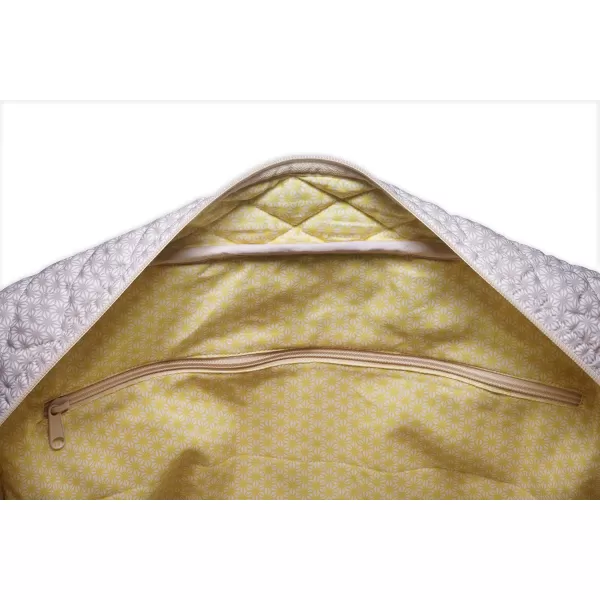 imageMaison d Hermine Weekend Bag Cotton Quilted Duffel Overnight Luggage Weekender Gym Bag for Gifts Travel Men Women Business Travellers Family Trip Bonobo  Blue3  Sweet Rose Lavender  Lush