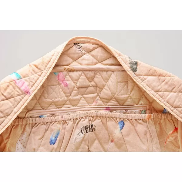 imageMaison d Hermine Weekend Bag Cotton Quilted Duffel Overnight Luggage Weekender Gym Bag for Gifts Travel Men Women Business Travellers Family Trip Bonobo  Blue40  Ibiza