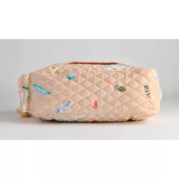 imageMaison d Hermine Weekend Bag Cotton Quilted Duffel Overnight Luggage Weekender Gym Bag for Gifts Travel Men Women Business Travellers Family Trip Bonobo  Blue40  Ibiza