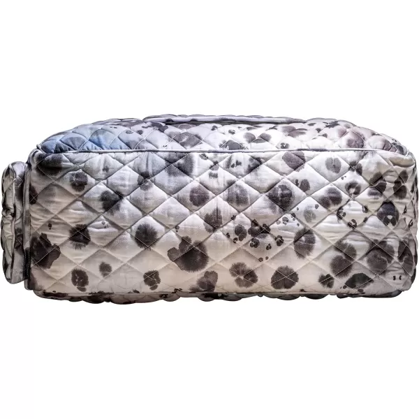 imageMaison d Hermine Weekend Bag Cotton Quilted Duffel Overnight Luggage Weekender Gym Bag for Gifts Travel Men Women Business Travellers Family Trip Bonobo  Blue23  Cheeta