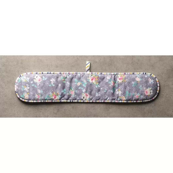 imageMaison d Hermine Double Oven Gloves 100 Cotton Double Oven Mitt Heat Resistant BBQ Cooking Gloves with Loop Grilling Handling Hot Pans Colmar  SpringSummer 7quotx35quot22  Sweet Rose Lavender  Lush
