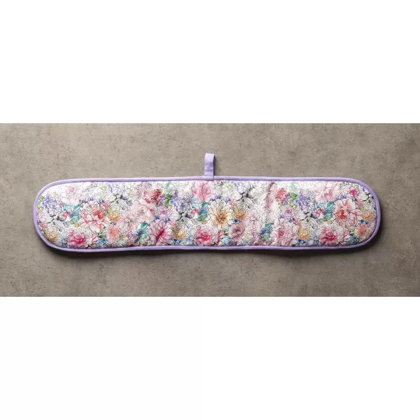 imageMaison d Hermine Double Oven Gloves 100 Cotton Double Oven Mitt Heat Resistant BBQ Cooking Gloves with Loop Grilling Handling Hot Pans Colmar  SpringSummer 7quotx35quot36  Floral Love