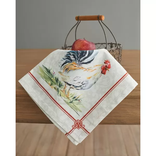 imageMaison d Hermine Napkin 100 Cotton Set of 4 Decorative Washable Table Cloth Napkins Dining Wedding Banquet Buffet Happy Florals  High Summer  SpringSummer 20x2008  Campagne