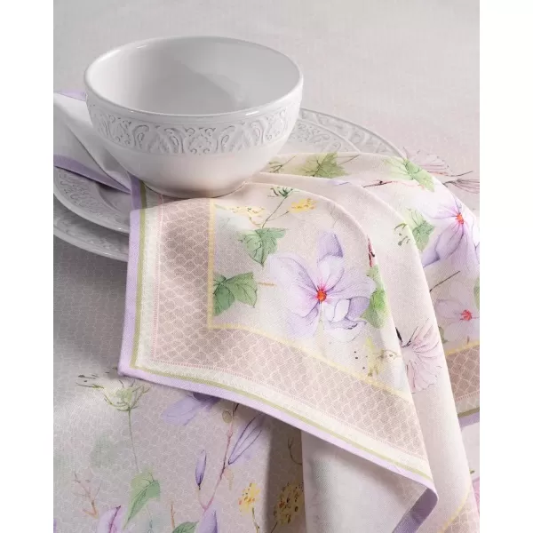 imageMaison d Hermine Napkin 100 Cotton Set of 4 Decorative Washable Table Cloth Napkins Dining Wedding Banquet Buffet Happy Florals  High Summer  SpringSummer 20x2023  Magnolia Mornings