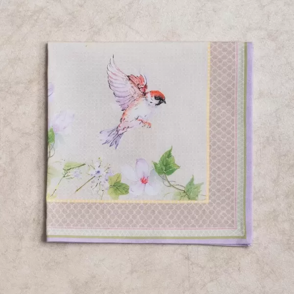 imageMaison d Hermine Napkin 100 Cotton Set of 4 Decorative Washable Table Cloth Napkins Dining Wedding Banquet Buffet Happy Florals  High Summer  SpringSummer 20x2023  Magnolia Mornings