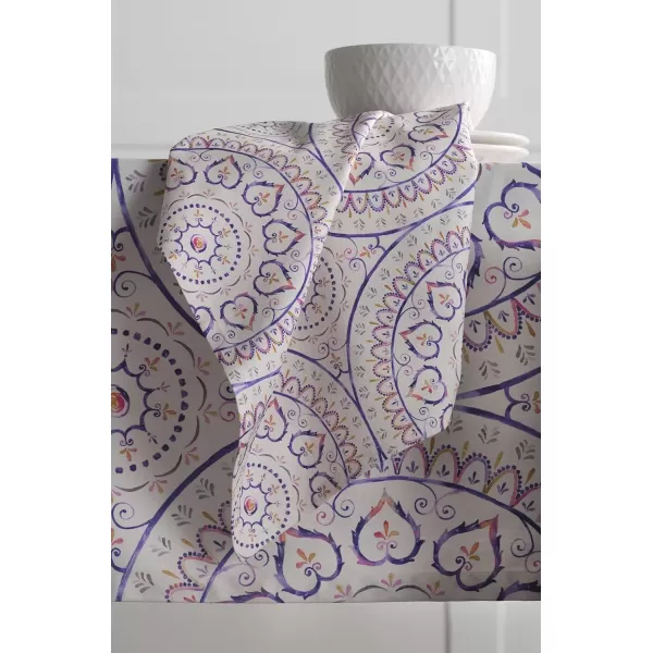 imageMaison d Hermine Napkin 100 Cotton Set of 4 Decorative Washable Table Cloth Napkins Dining Wedding Banquet Buffet Happy Florals  High Summer  SpringSummer 20x2026  Mandala