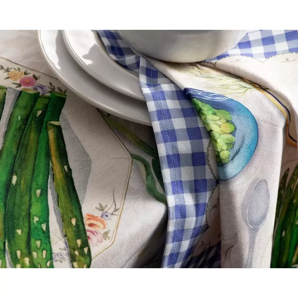 imageMaison d Hermine Napkin 100 Cotton Set of 4 Decorative Washable Table Cloth Napkins Dining Wedding Banquet Buffet Happy Florals  High Summer  SpringSummer 20x2025  Gourmand