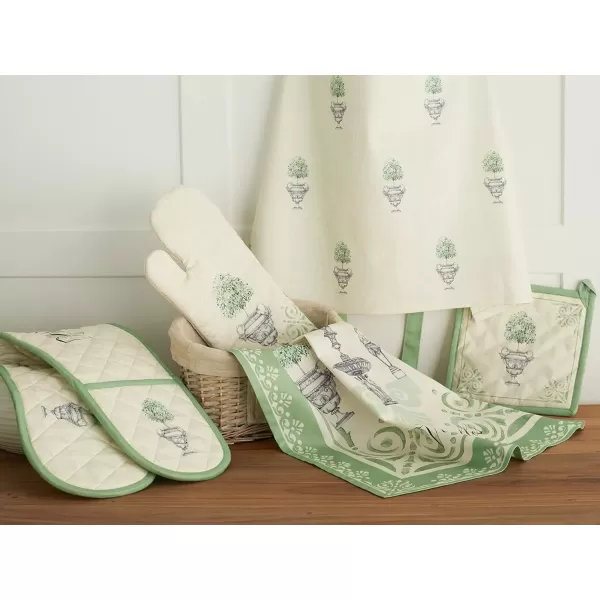 imageMaison d Hermine Napkin 100 Cotton Set of 4 Decorative Washable Table Cloth Napkins Dining Wedding Banquet Buffet Happy Florals  High Summer  SpringSummer 20x2005  Jardin Du Roy