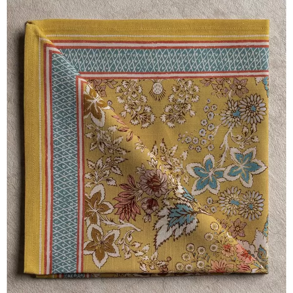 imageMaison d Hermine Napkin 100 Cotton Set of 4 Decorative Washable Table Cloth Napkins Dining Wedding Banquet Buffet Happy Florals  High Summer  SpringSummer 20x2001  Marquise
