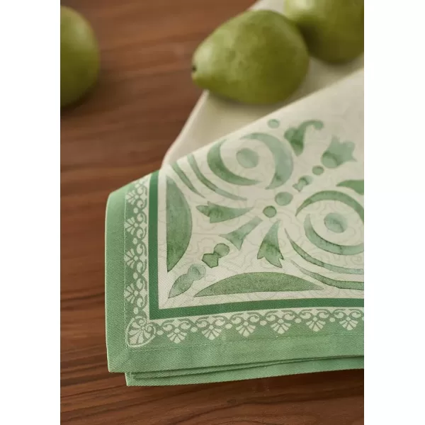 imageMaison d Hermine Napkin 100 Cotton Set of 4 Decorative Washable Table Cloth Napkins Dining Wedding Banquet Buffet Happy Florals  High Summer  SpringSummer 20x2005  Jardin Du Roy
