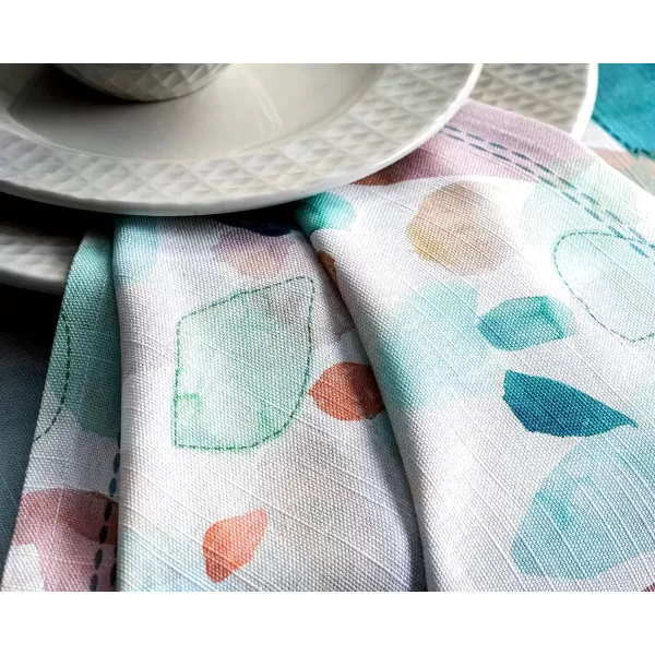 imageMaison d Hermine Napkin 100 Cotton Set of 4 Decorative Washable Table Cloth Napkins Dining Wedding Banquet Buffet Happy Florals  High Summer  SpringSummer 20x2022  Summer Picnic