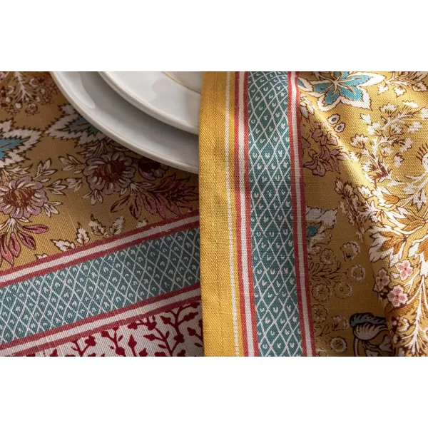 imageMaison d Hermine Napkin 100 Cotton Set of 4 Decorative Washable Table Cloth Napkins Dining Wedding Banquet Buffet Happy Florals  High Summer  SpringSummer 20x2001  Marquise