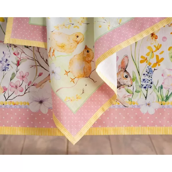 imageMaison d Hermine Napkin 100 Cotton Set of 4 Decorative Washable Table Cloth Napkins Dining Wedding Banquet Buffet Happy Florals  High Summer  SpringSummer 20x2021  Easter Zest