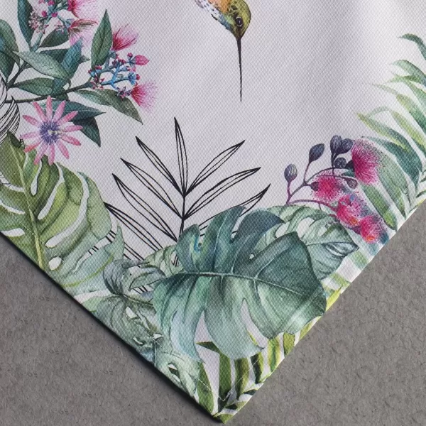 imageMaison d Hermine Napkin 100 Cotton Set of 4 Decorative Washable Table Cloth Napkins Dining Wedding Banquet Buffet Happy Florals  High Summer  SpringSummer 20x2006  Tropiques