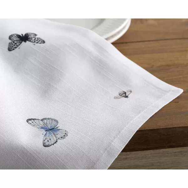 imageMaison d Hermine Napkin 100 Cotton Set of 4 Decorative Washable Table Cloth Napkins Dining Wedding Banquet Buffet Happy Florals  High Summer  SpringSummer 20x2004  Printemps
