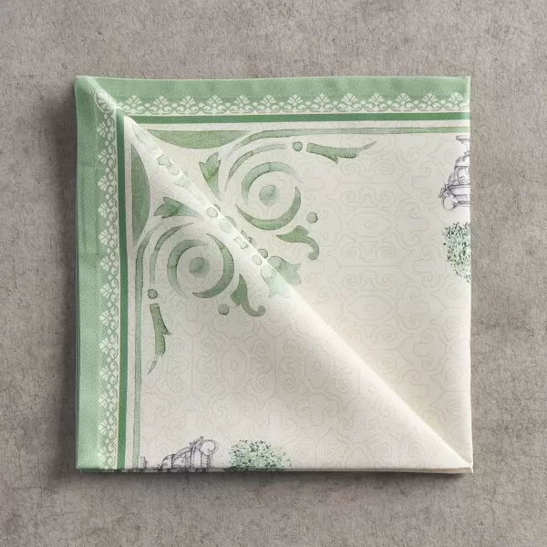 imageMaison d Hermine Napkin 100 Cotton Set of 4 Decorative Washable Table Cloth Napkins Dining Wedding Banquet Buffet Happy Florals  High Summer  SpringSummer 20x2005  Jardin Du Roy