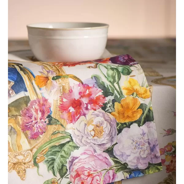 imageMaison d Hermine Napkin 100 Cotton Set of 4 Decorative Washable Table Cloth Napkins Dining Wedding Banquet Buffet Happy Florals  High Summer  SpringSummer 20x2017  Masterpiece