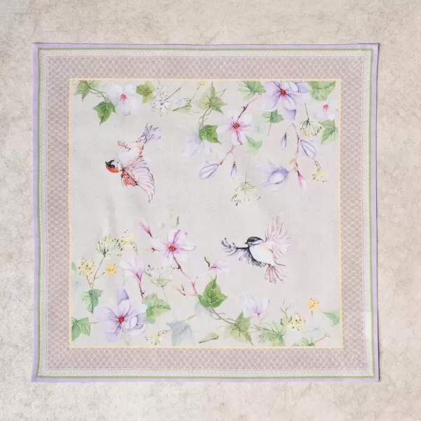 imageMaison d Hermine Napkin 100 Cotton Set of 4 Decorative Washable Table Cloth Napkins Dining Wedding Banquet Buffet Happy Florals  High Summer  SpringSummer 20x2023  Magnolia Mornings
