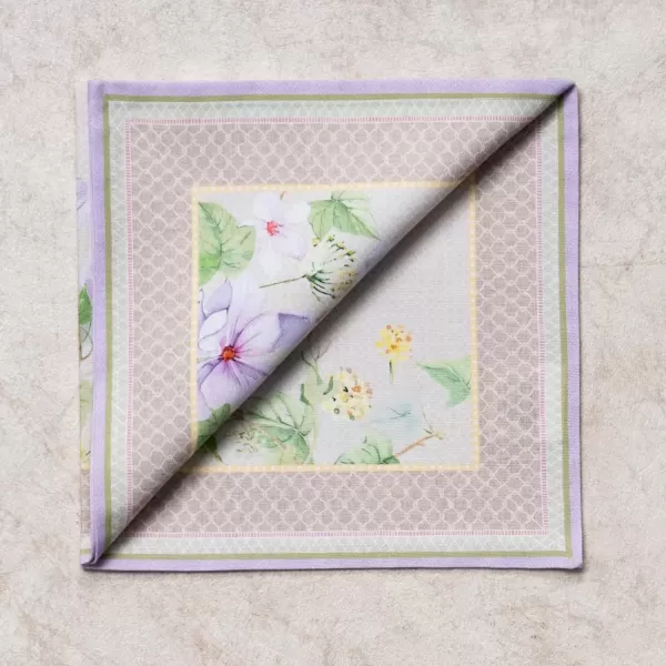 imageMaison d Hermine Napkin 100 Cotton Set of 4 Decorative Washable Table Cloth Napkins Dining Wedding Banquet Buffet Happy Florals  High Summer  SpringSummer 20x2023  Magnolia Mornings