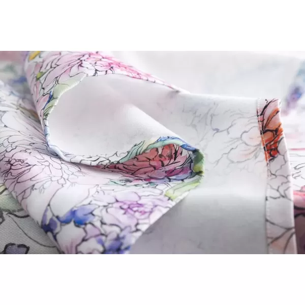 imageMaison d Hermine Napkin 100 Cotton Set of 4 Decorative Washable Table Cloth Napkins Dining Wedding Banquet Buffet Happy Florals  High Summer  SpringSummer 20x2007  Floral Love