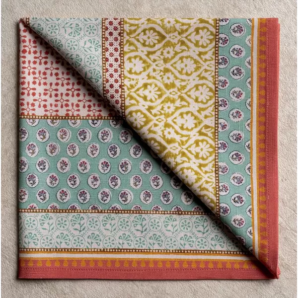 imageMaison d Hermine Napkins 20x20 100 Cotton Decorative Washable Table Cloth Napkin Kitchen Party Wedding Restaurant ampamp Camping Botanical Fresh  SpringSummer Set of 403  Provence