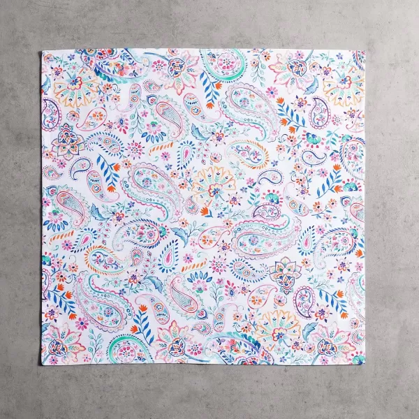 imageMaison d Hermine Napkins 20x20 100 Cotton Decorative Washable Table Cloth Napkin Kitchen Party Wedding Restaurant ampamp Camping Botanical Fresh  SpringSummer Set of 423  Indian Floral