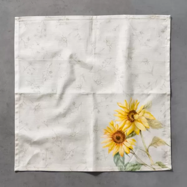 imageMaison d Hermine Napkins 20x20 100 Cotton Decorative Washable Table Cloth Napkin Kitchen Party Wedding Restaurant ampamp Camping Botanical Fresh  SpringSummer Set of 425  Candice