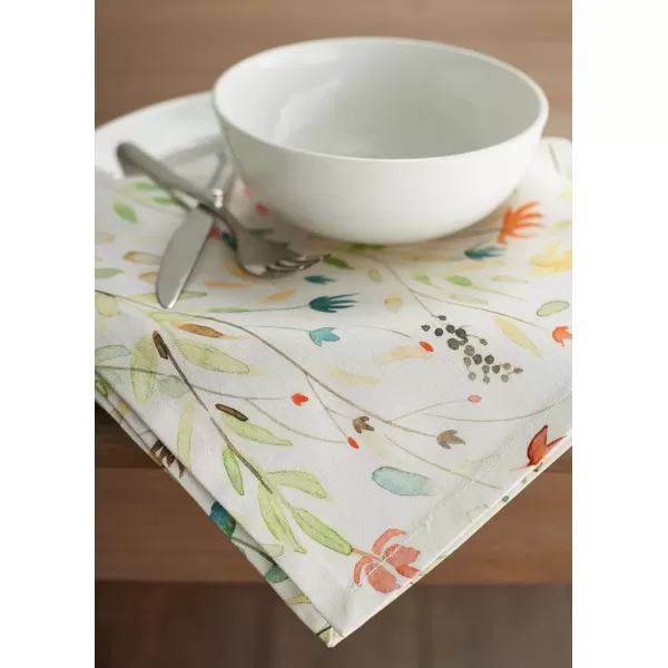 imageMaison d Hermine Napkins 20x20 100 Cotton Decorative Washable Table Cloth Napkin Kitchen Party Wedding Restaurant ampamp Camping Botanical Fresh  SpringSummer Set of 405  Colmar