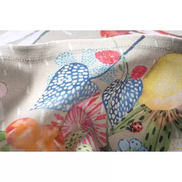 imageMaison d Hermine Napkins 20x20 100 Cotton Decorative Washable Table Cloth Napkin Kitchen Party Wedding Restaurant ampamp Camping Botanical Fresh  SpringSummer Set of 411  Jardin Dete  Fog