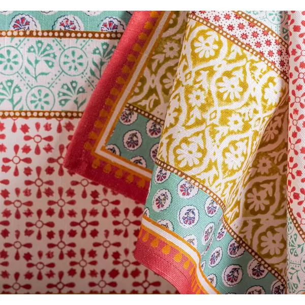 imageMaison d Hermine Napkins 20x20 100 Cotton Decorative Washable Table Cloth Napkin Kitchen Party Wedding Restaurant ampamp Camping Botanical Fresh  SpringSummer Set of 403  Provence