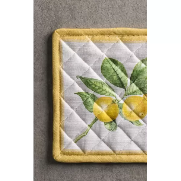 imageMaison d Hermine Oven Mitt  Pot Holder 100 Cotton Heat Resistant Kitchen Oven Gloves 75quotx13quot ampamp Hot Pads 8quotx8quot Chef Women ampamp Men Parties Birdies On Wire  SpringSummer3  Limoncello
