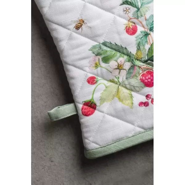 imageMaison d Hermine Oven Mitt  Pot Holder 100 Cotton Heat Resistant Kitchen Oven Gloves 75quotx13quot ampamp Hot Pads 8quotx8quot Chef Women ampamp Men Parties Birdies On Wire  SpringSummer27  Printemps