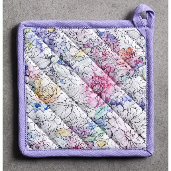 imageMaison d Hermine Oven Mitt  Pot Holder 100 Cotton Heat Resistant Kitchen Oven Gloves 75quotx13quot ampamp Hot Pads 8quotx8quot Chef Women ampamp Men Parties Birdies On Wire  SpringSummer36  Floral Love
