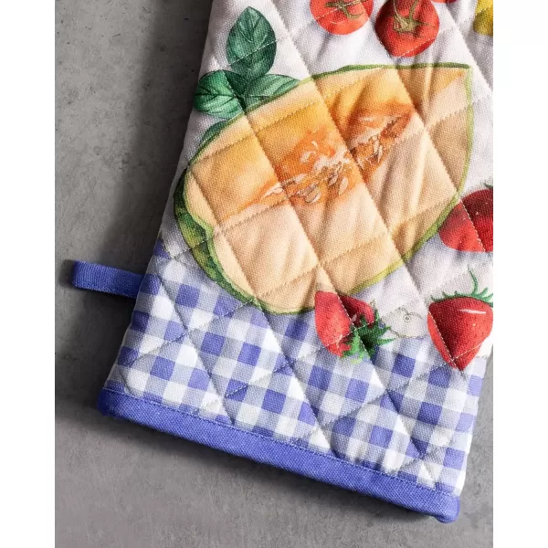 imageMaison d Hermine Oven Mitt  Pot Holder 100 Cotton Heat Resistant Kitchen Oven Gloves 75quotx13quot ampamp Hot Pads 8quotx8quot Chef Women ampamp Men Parties Birdies On Wire  SpringSummer43  Gourmand