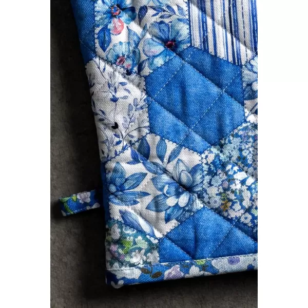 imageMaison d Hermine Oven Mitt  Pot Holder 100 Cotton Heat Resistant Kitchen Oven Gloves 75quotx13quot ampamp Hot Pads 8quotx8quot Chef Women ampamp Men Parties Birdies On Wire  SpringSummer19  Summer Blues