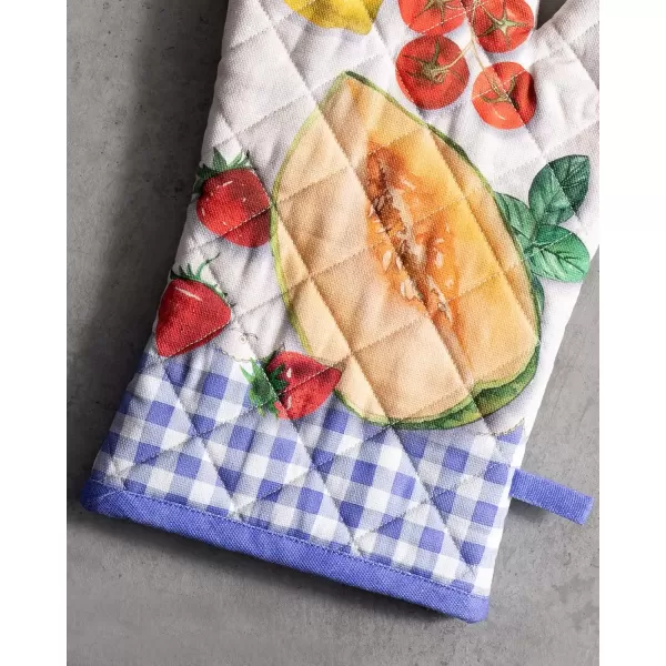 imageMaison d Hermine Oven Mitt  Pot Holder 100 Cotton Heat Resistant Kitchen Oven Gloves 75quotx13quot ampamp Hot Pads 8quotx8quot Chef Women ampamp Men Parties Birdies On Wire  SpringSummer43  Gourmand