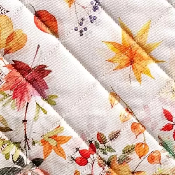 imageMaison d Hermine Pot Holder 100 Cotton Potholder Set of 2 Heat Resistant 8quotx8quot with Loop Hot Pads Kitchen Baking Barbeque ampamp Microwave Kalahari  ThanksgivingChristmas5  Amarante